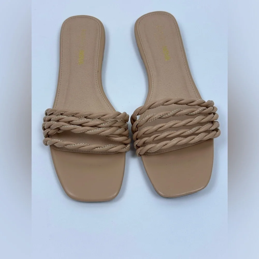 Women's Coiled Square Toe Sandal